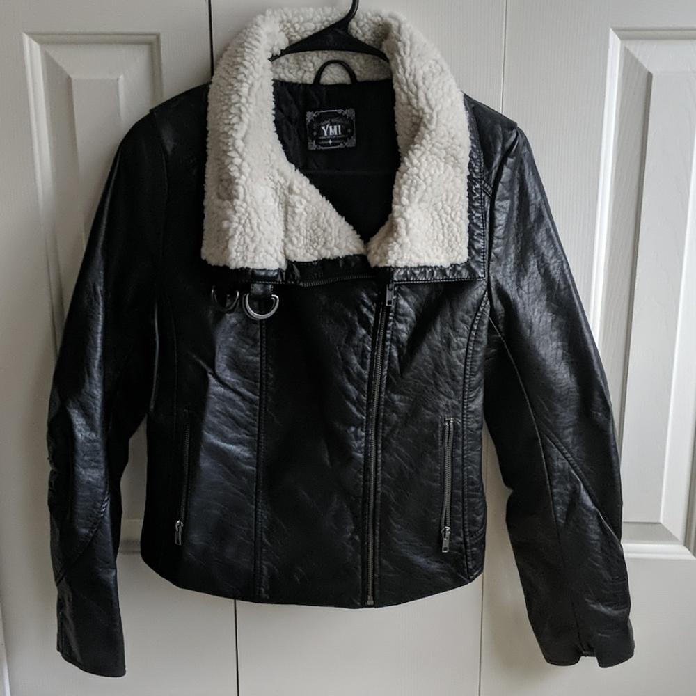 Faux Leather Jacket